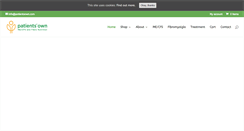 Desktop Screenshot of patientsown.com